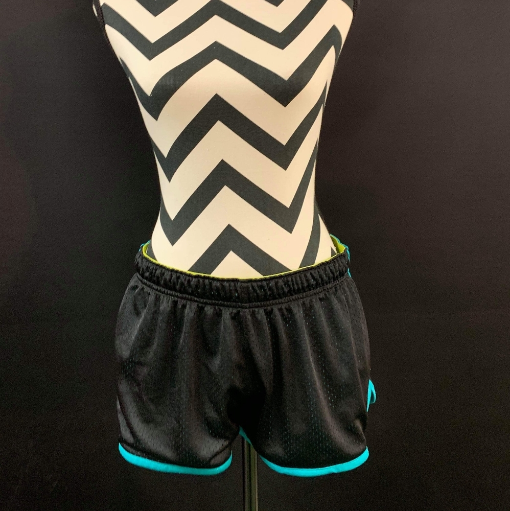Nike Dri-fit mesh shorts with teal detail